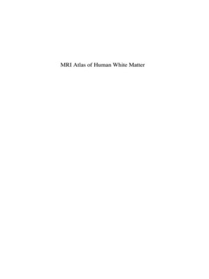 cover image of MRI Atlas of Human White Matter